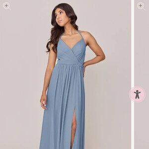 Hannah Chifon French Blue Revelry Size 4